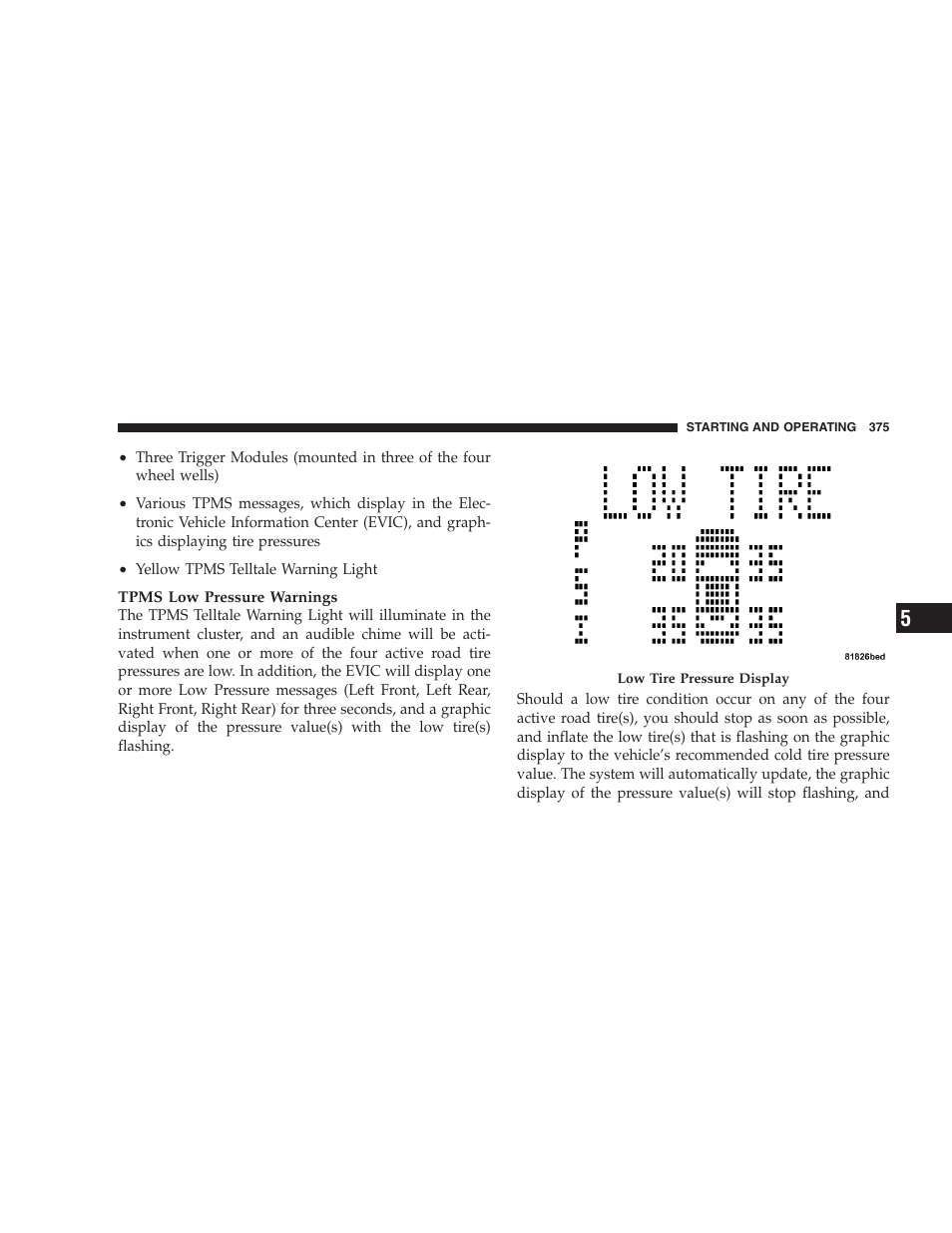 Dodge 2009 Caravan User Manual | Page 377 / 534