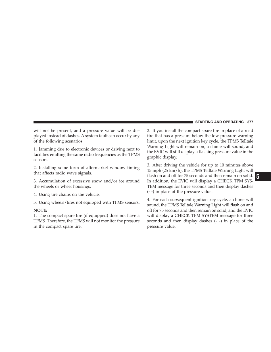 Dodge 2009 Caravan User Manual | Page 379 / 534