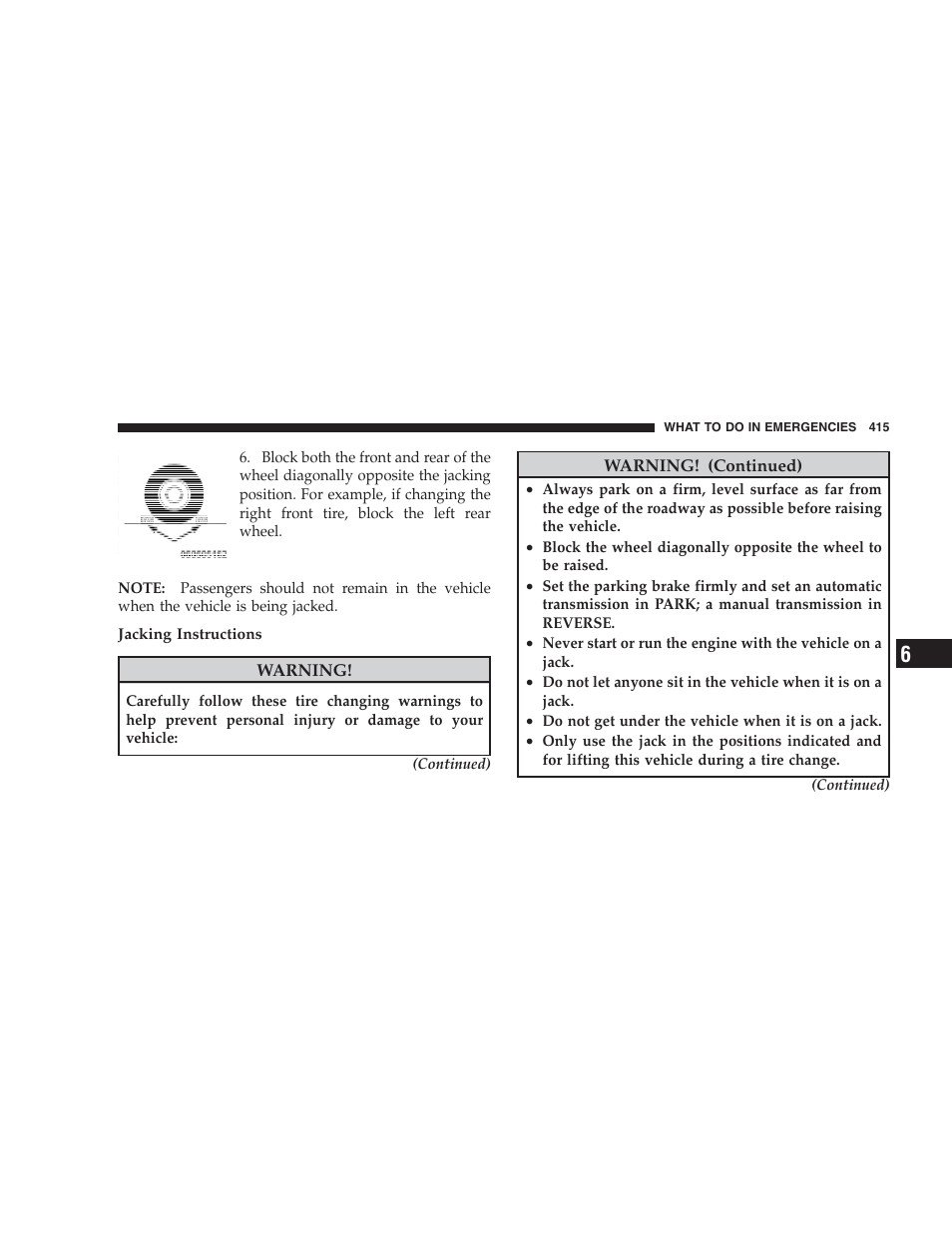 Dodge 2009 Caravan User Manual | Page 417 / 534
