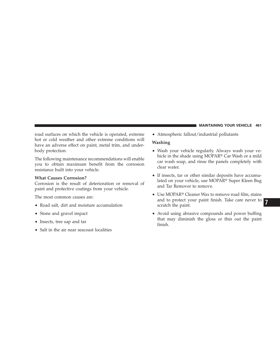 Dodge 2009 Caravan User Manual | Page 463 / 534