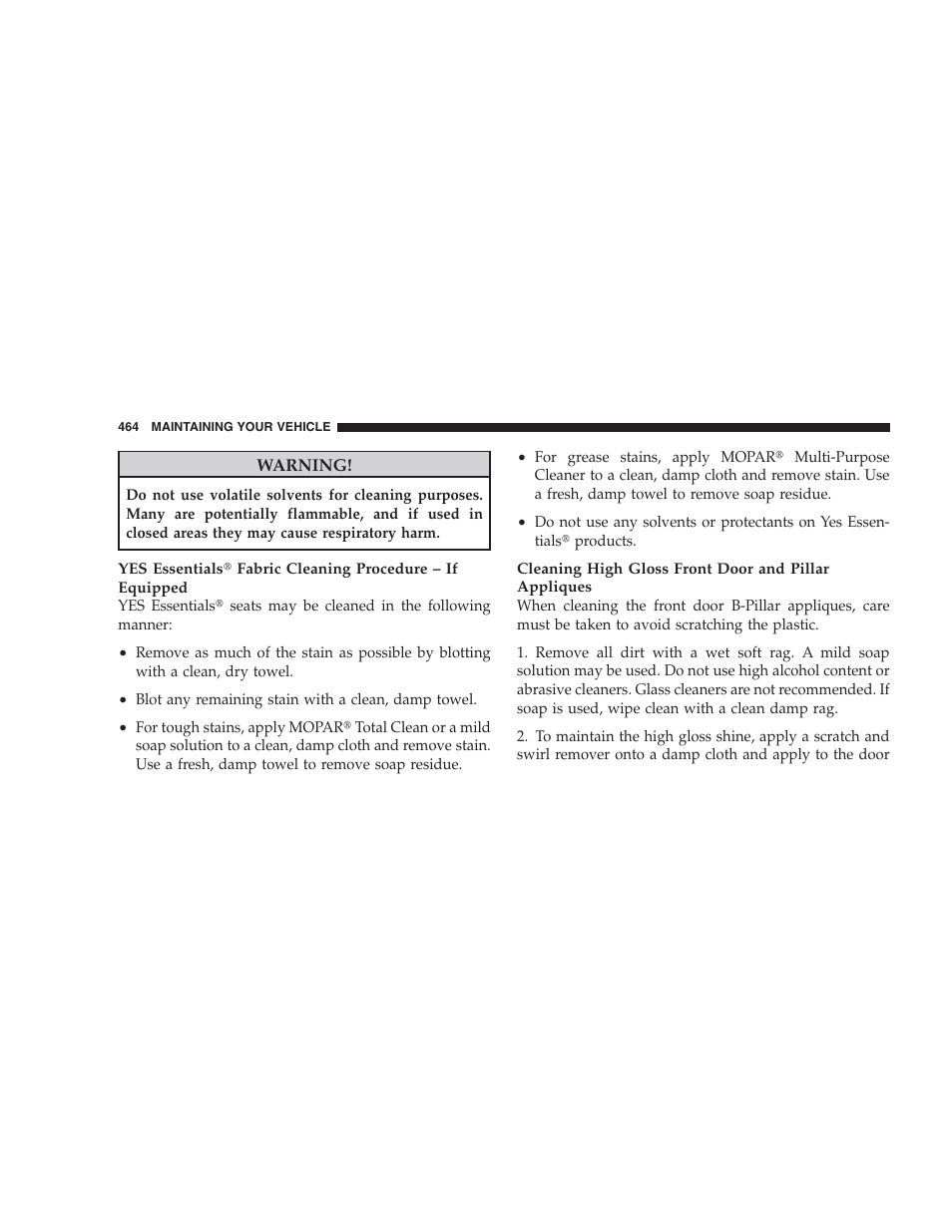 Dodge 2009 Caravan User Manual | Page 466 / 534