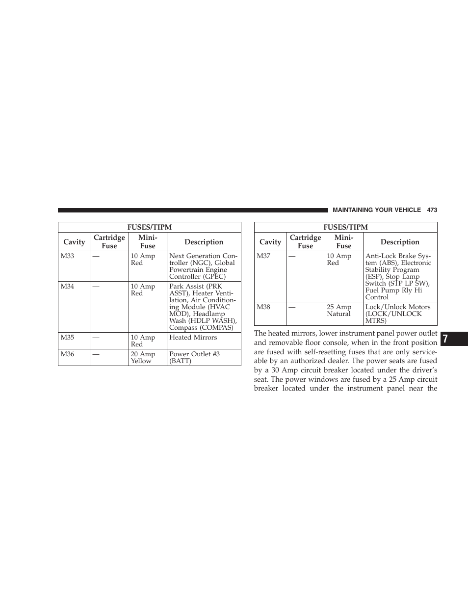 Dodge 2009 Caravan User Manual | Page 475 / 534