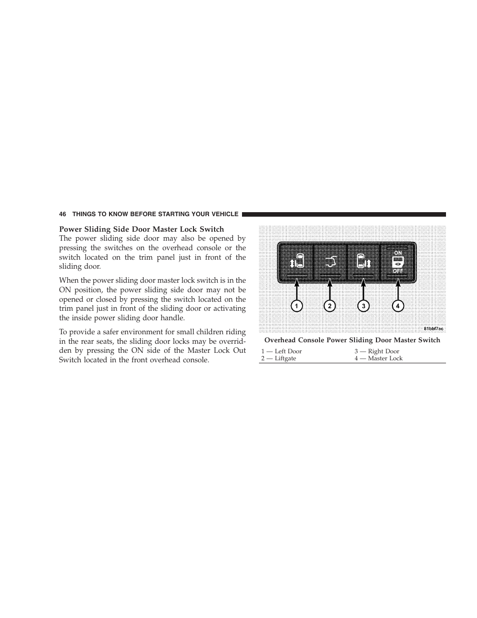 Dodge 2009 Caravan User Manual | Page 48 / 534