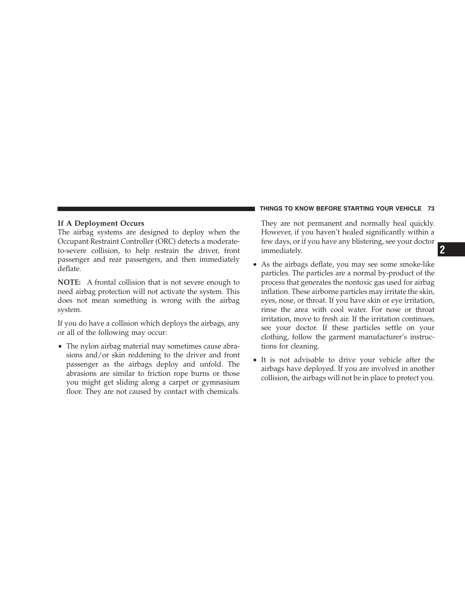 Dodge 2009 Caravan User Manual | Page 75 / 534
