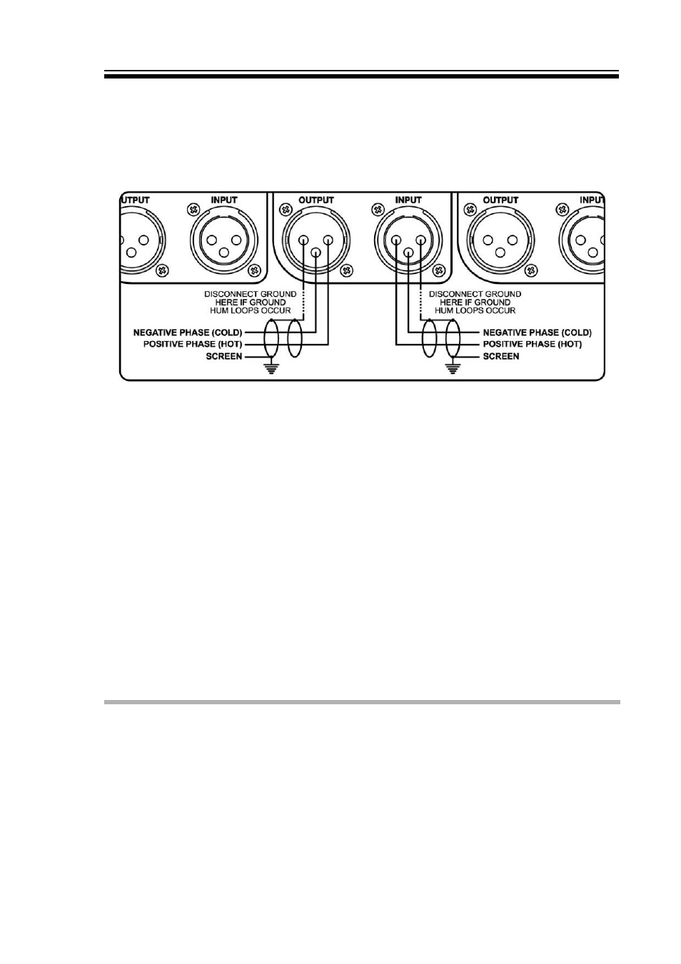 Audio connections | Drawmer Six-Pack Multi-Ch. Dynamics User Manual | Page 5 / 14