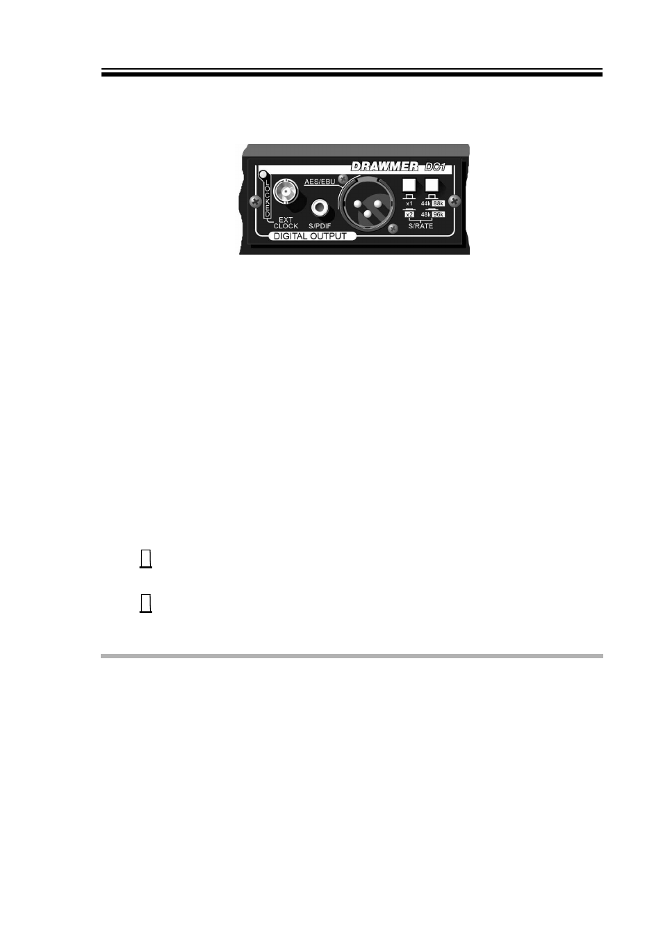 Digital output - optional | Drawmer TS2 Dual Tube Compressor User Manual | Page 9 / 14