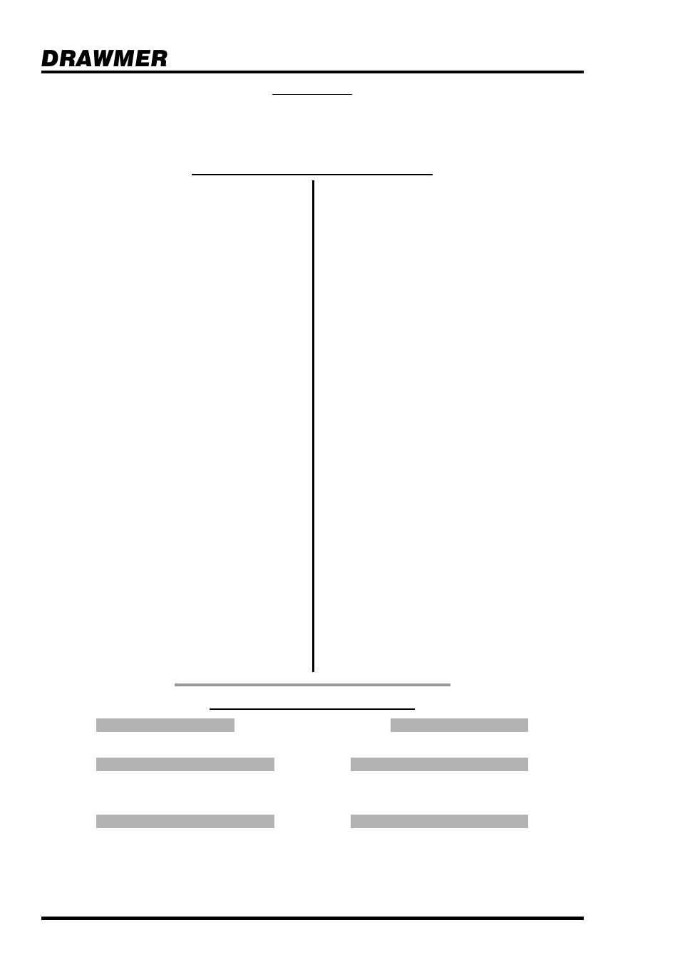 Drawmer, Safety considerations, One year limited warranty | Copyright, Caution - servicing, Warning | Drawmer DS101 500 Series Noise Gate User Manual | Page 2 / 17