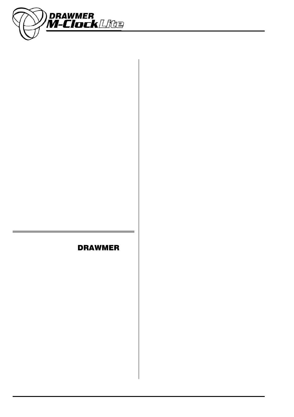 M-clock lite dms-4 general information chapter 2, Specification, Contacting drawmer | If a fault develops | Drawmer DMS-4 M-Clock Lite AES Grade 1 Master Clock User Manual | Page 6 / 8