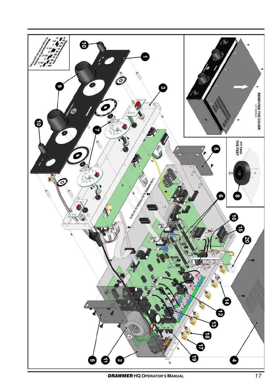 Drawmer HQ-r Remote User Manual | Page 17 / 17