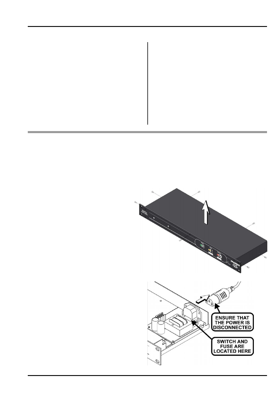 Chapter 1, Installation, Power connection | Drawmer SL22 Sound Level Limiter User Manual | Page 3 / 13