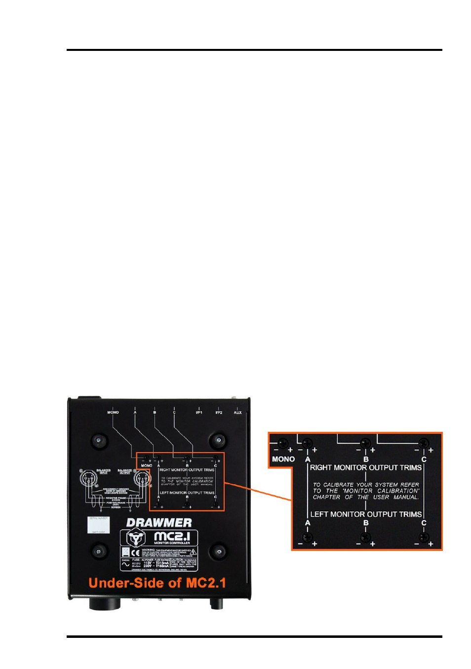 Drawmer MC2.1 Monitor Controller User Manual | Page 19 / 24