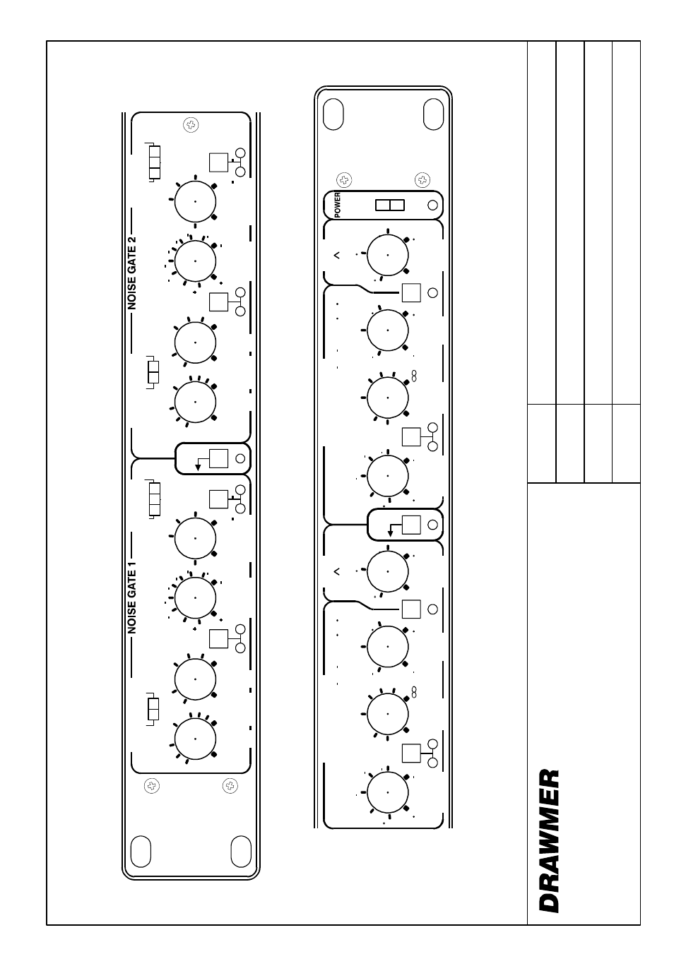 Ds l42 4, Se ssion recall, Dr a w me r | Ds l 424, Drawmer dsl424 o | Drawmer DSL424 TwoPlusTwo Dynamics User Manual | Page 13 / 13