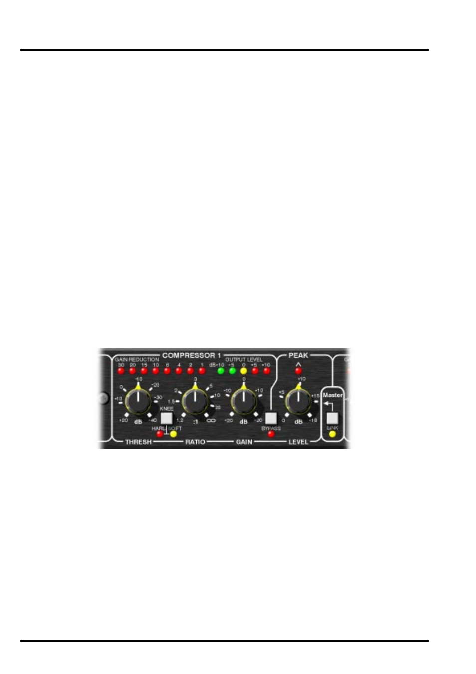 The noise gate channels, Compressor, The compressor/limiter channels | Drawmer DSL424 TwoPlusTwo Dynamics User Manual | Page 6 / 13