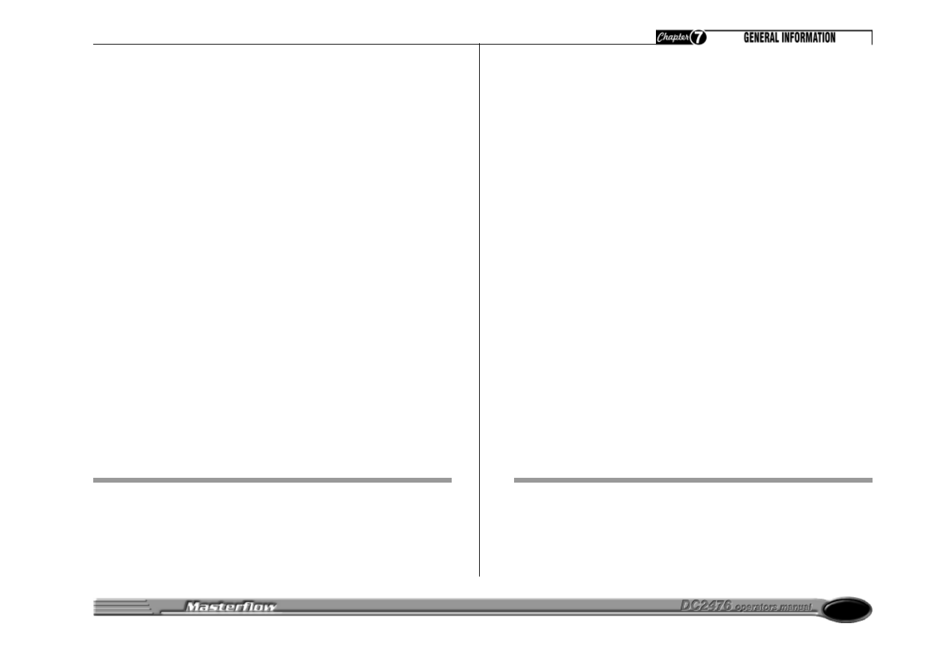 Chapter 7 general information | Drawmer DC2476 Digital Mastering Processor User Manual | Page 37 / 39