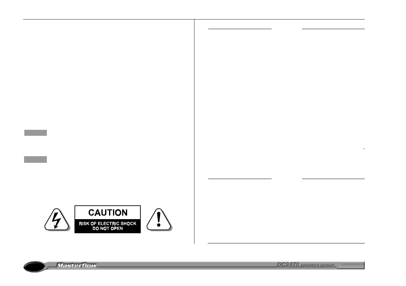 Drawmer dc2476, Digital mastering processor safety considerations | Drawmer DC2476 Digital Mastering Processor User Manual | Page 4 / 39