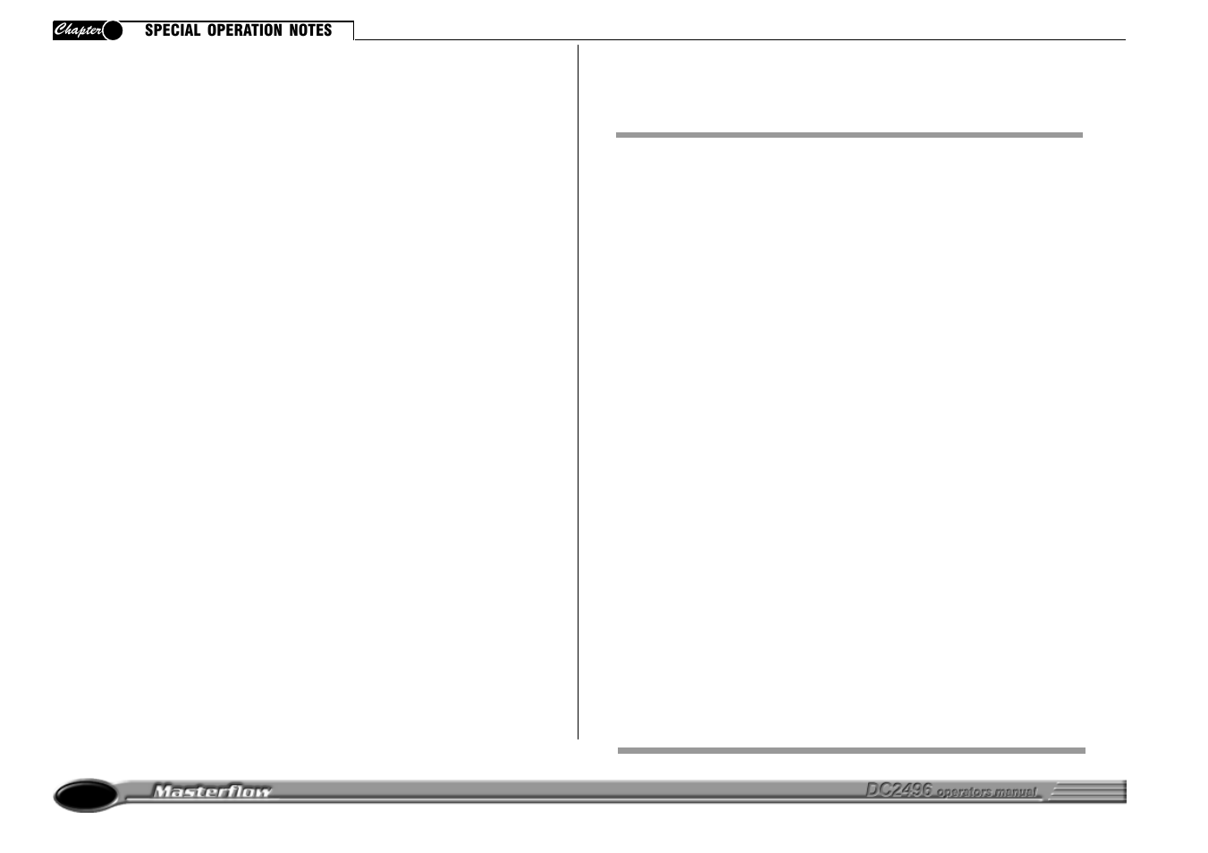 Chapter 4 helpfull hints | Drawmer DC2496 High Resolution A/D Converter User Manual | Page 18 / 22