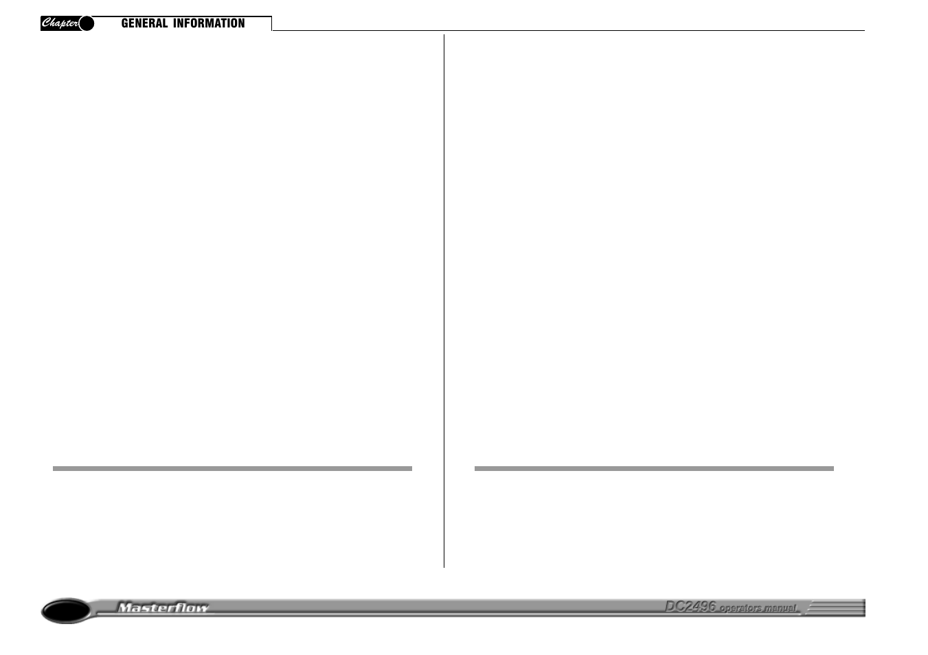 Chapter 6 general information | Drawmer DC2496 High Resolution A/D Converter User Manual | Page 20 / 22