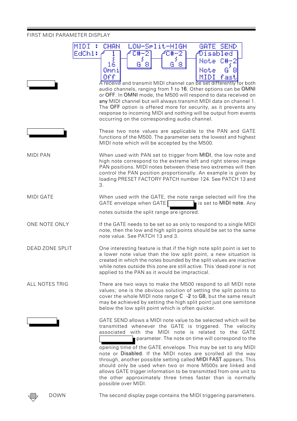 Drawmer M500 Dynamics Processor User Manual | Page 12 / 55