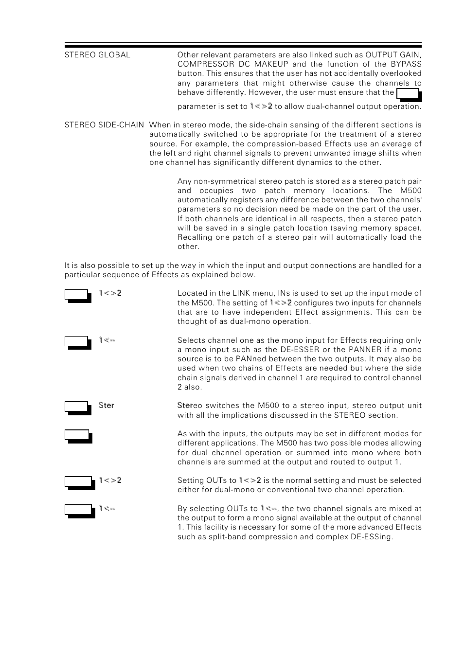 Drawmer M500 Dynamics Processor User Manual | Page 17 / 55