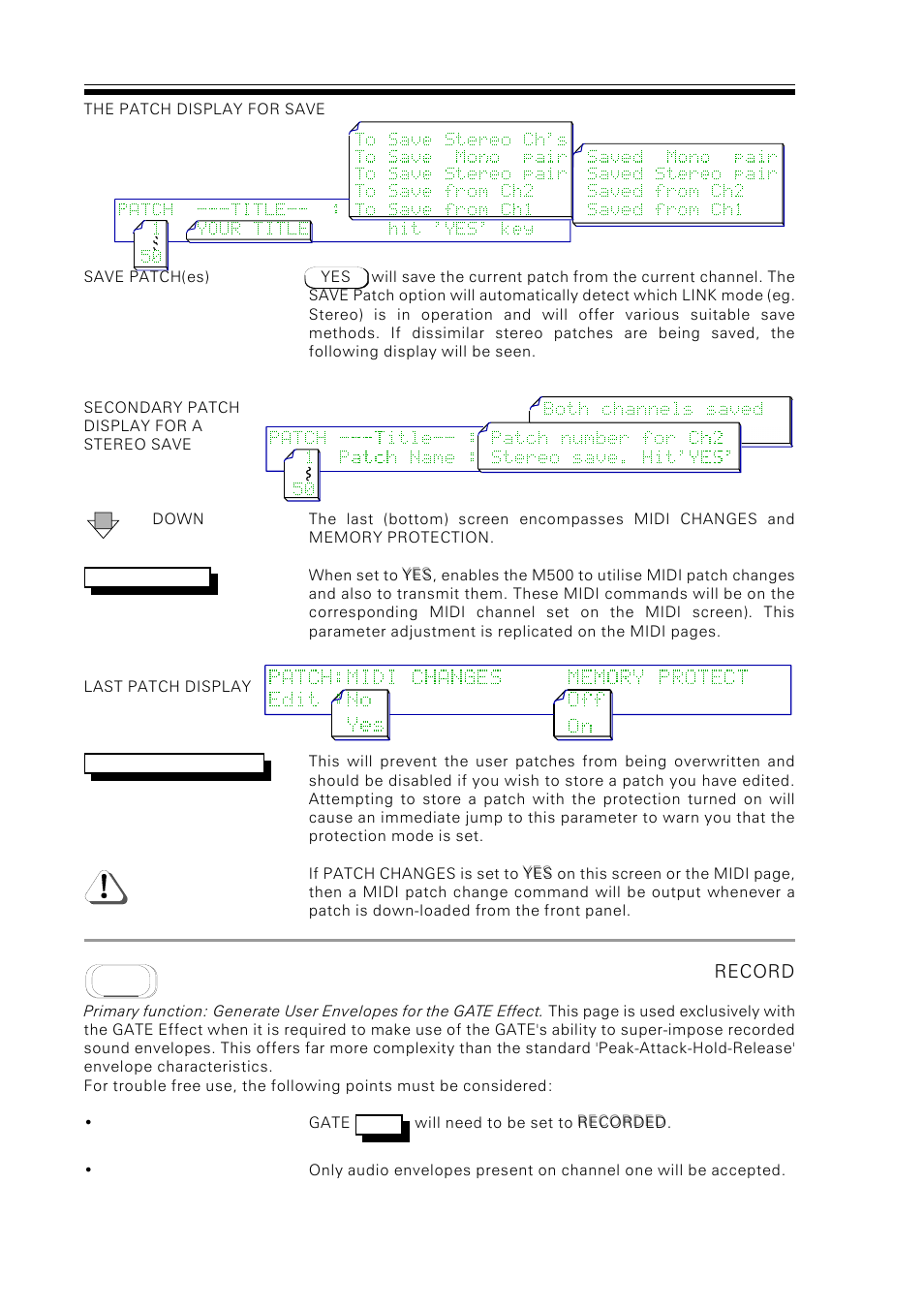 Drawmer M500 Dynamics Processor User Manual | Page 20 / 55