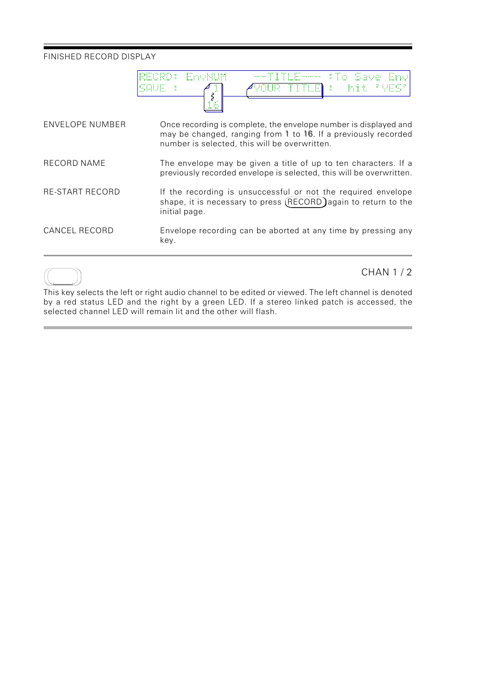 Drawmer M500 Dynamics Processor User Manual | Page 22 / 55