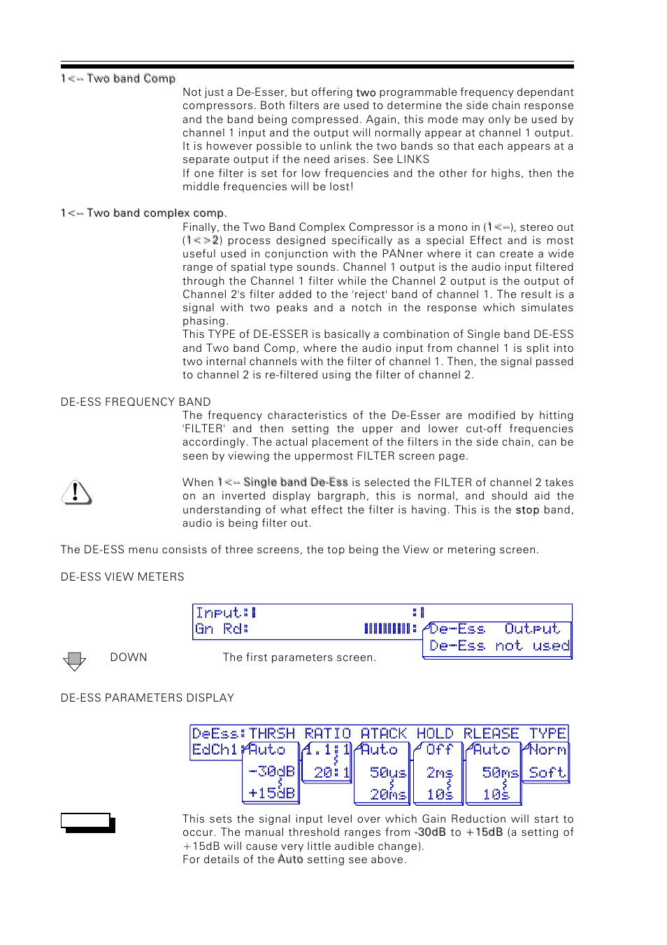 Drawmer M500 Dynamics Processor User Manual | Page 29 / 55