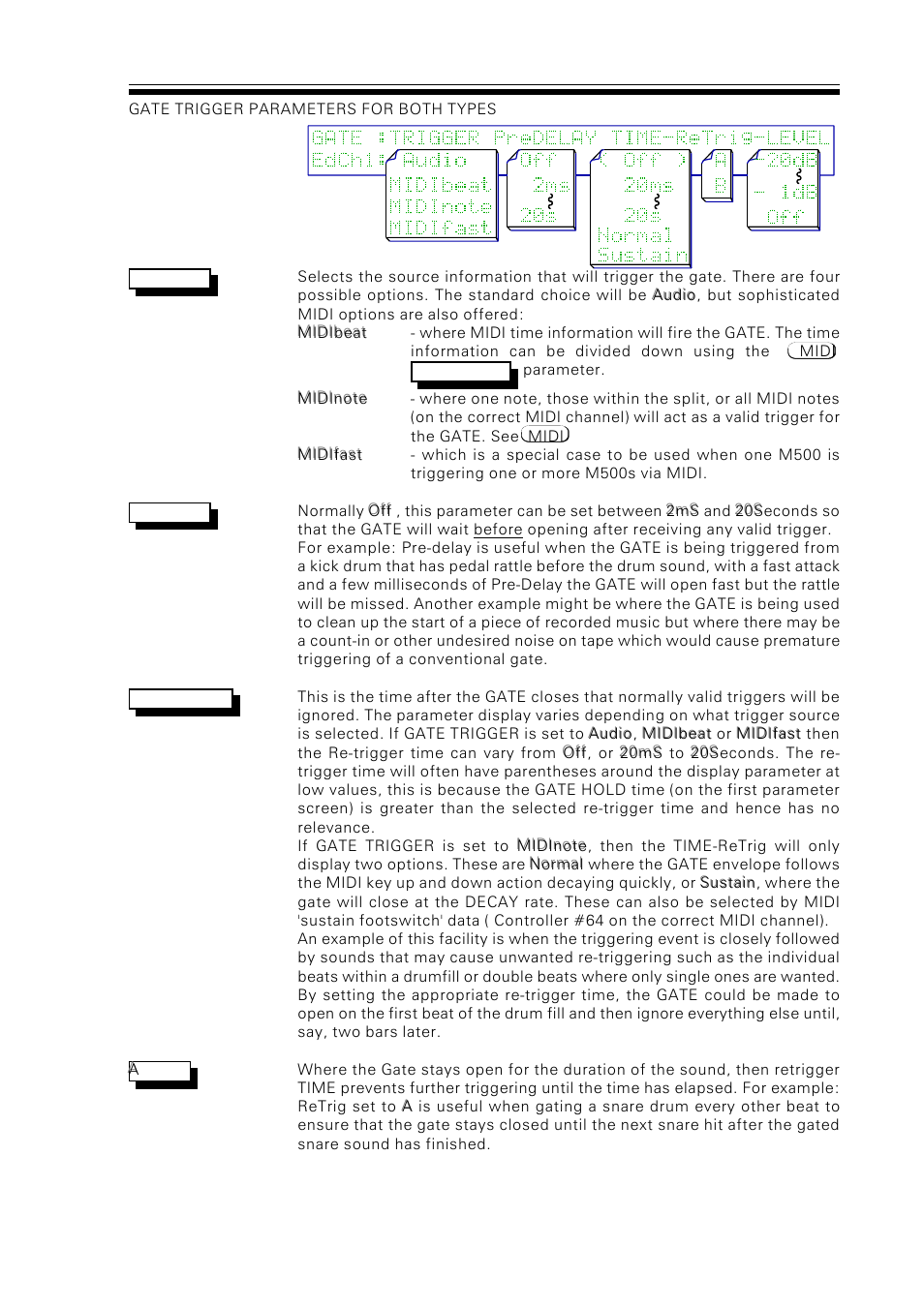 Drawmer M500 Dynamics Processor User Manual | Page 34 / 55