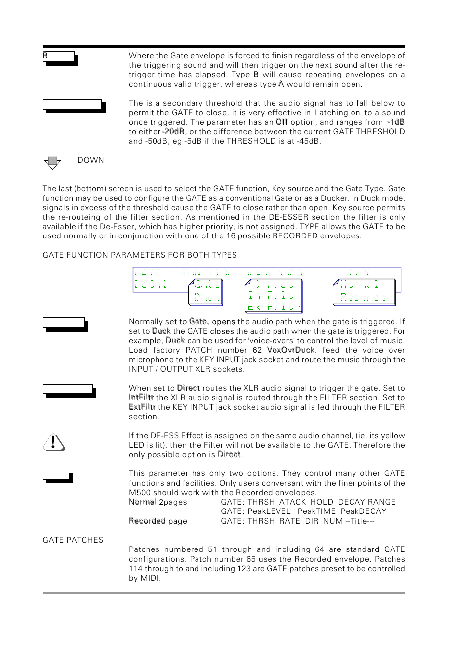 Drawmer M500 Dynamics Processor User Manual | Page 35 / 55