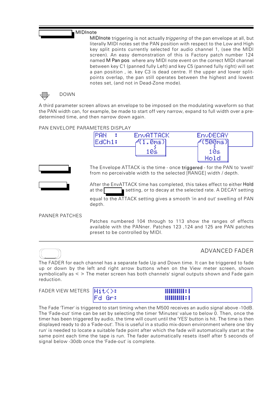 Drawmer M500 Dynamics Processor User Manual | Page 42 / 55