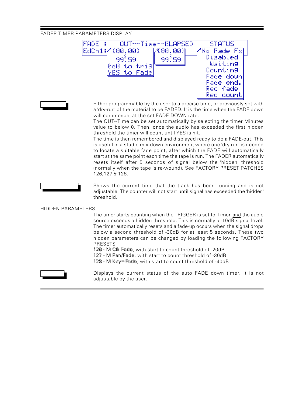 Drawmer M500 Dynamics Processor User Manual | Page 44 / 55