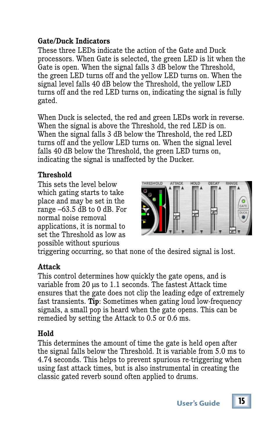 Drawmer Advanced Dynamics for Mackie D8B User Manual | Page 15 / 32