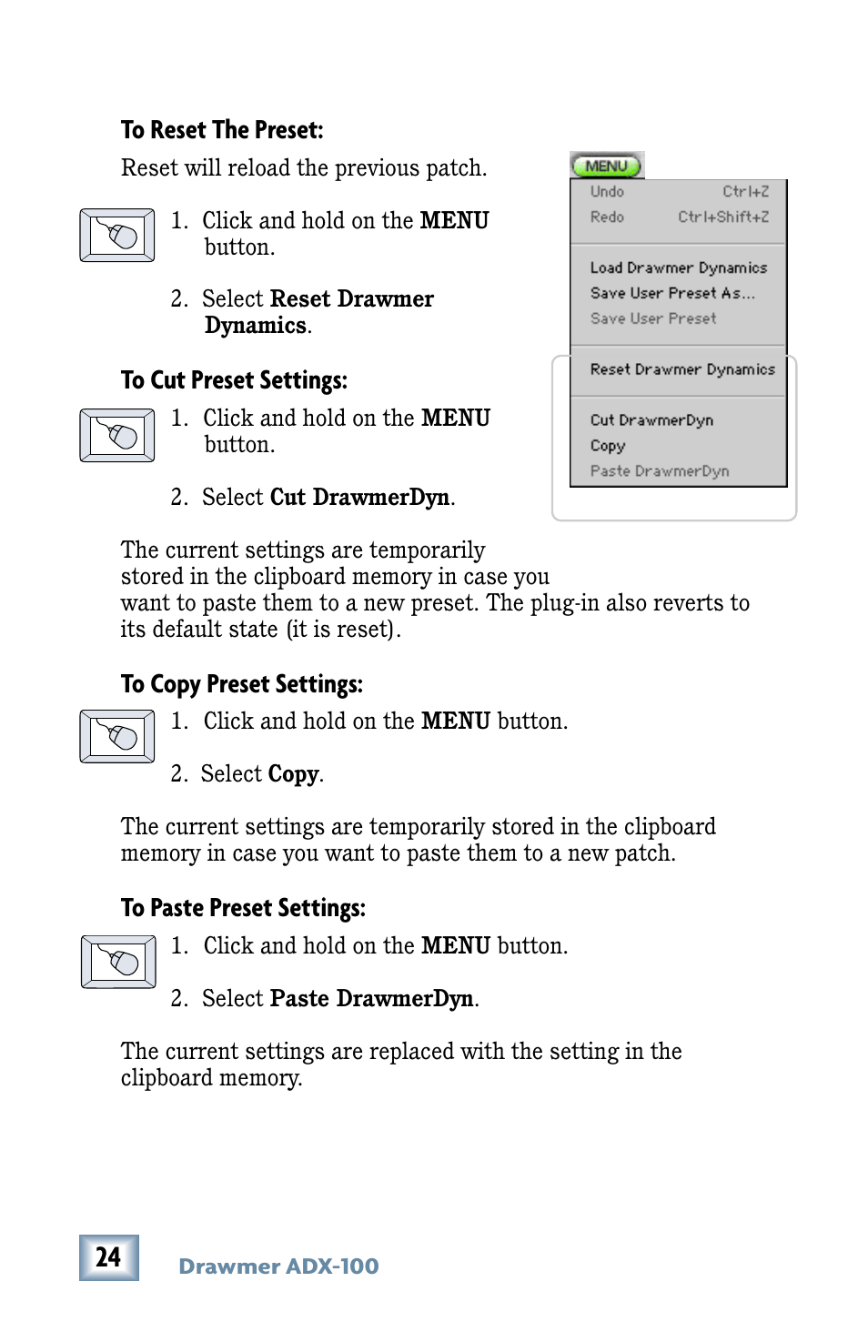 Drawmer Advanced Dynamics for Mackie D8B User Manual | Page 24 / 32