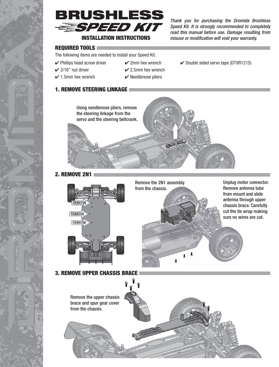 Dromida DIDC1150 User Manual | 5 pages