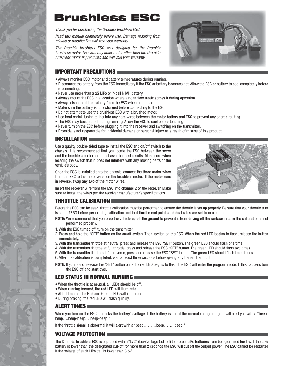Dromida DIDM1002 User Manual | 2 pages