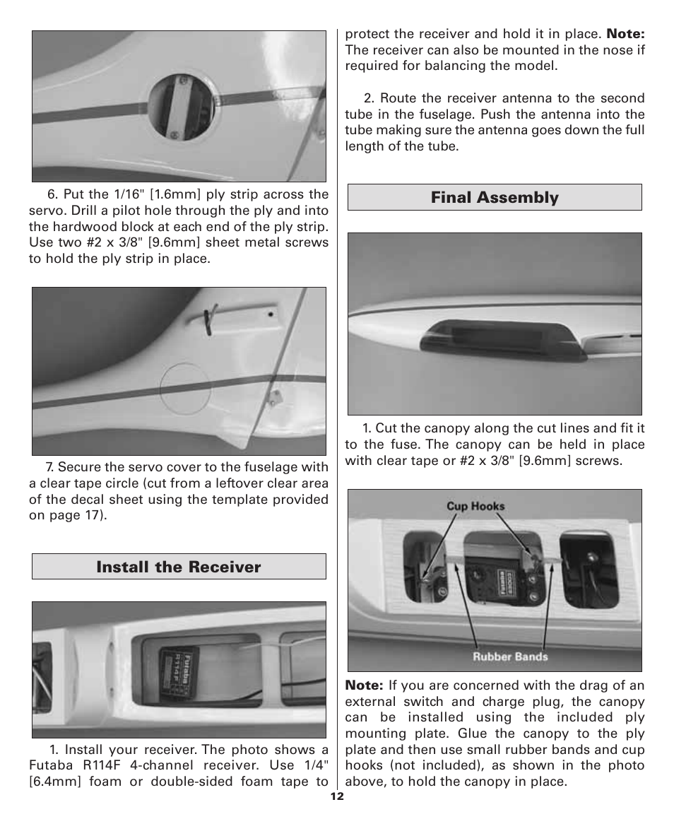 Dynaflite GPMA1052 Bird of Time User Manual | Page 12 / 20