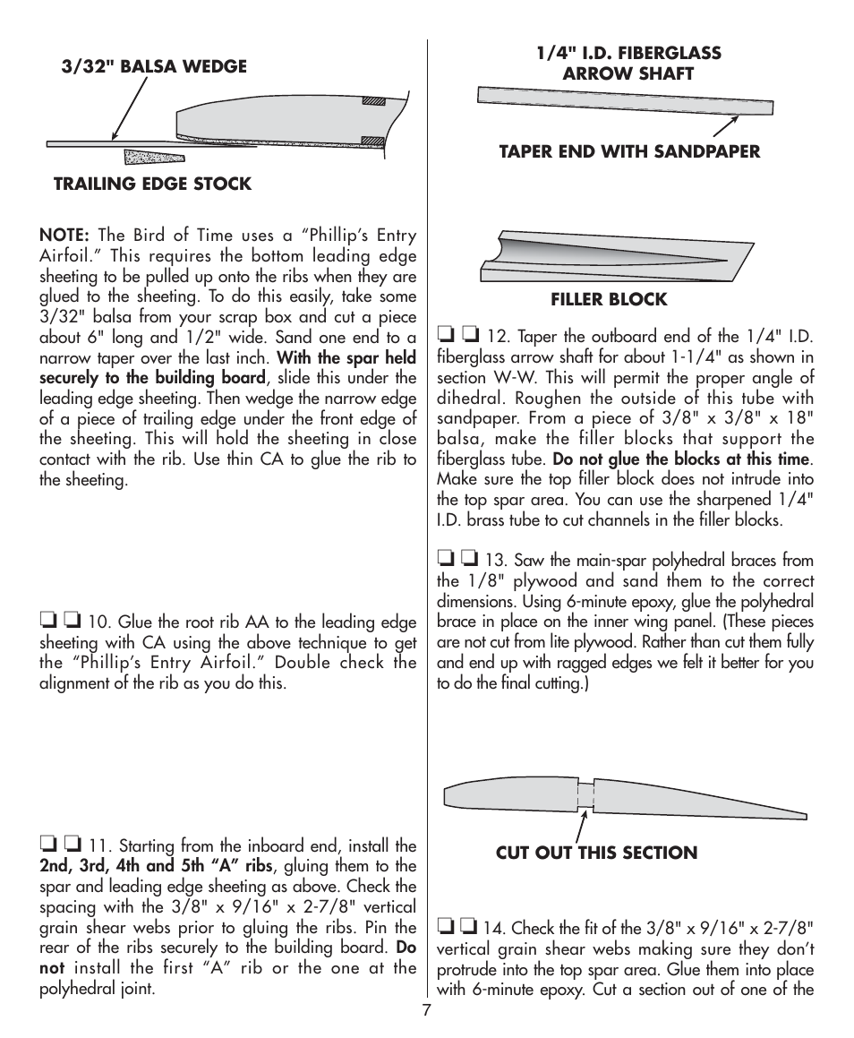 Dynaflite GPMA0570 Bird of Time User Manual | Page 7 / 16