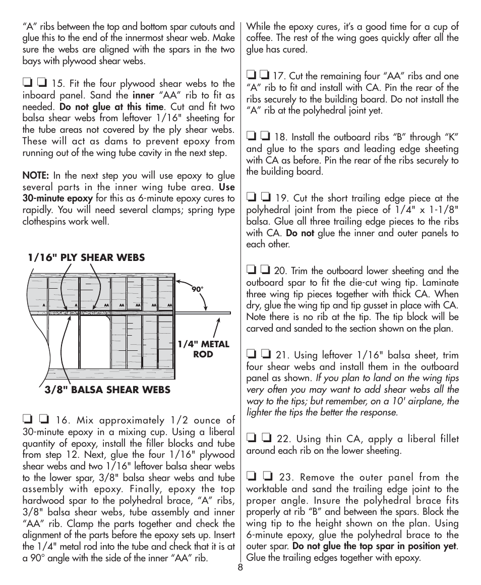 Dynaflite GPMA0570 Bird of Time User Manual | Page 8 / 16