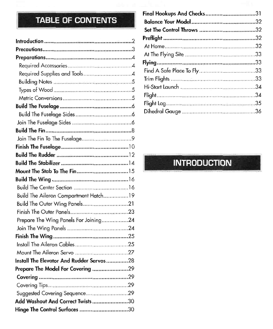 Dynaflite DYFA2016 User Manual | Page 2 / 36