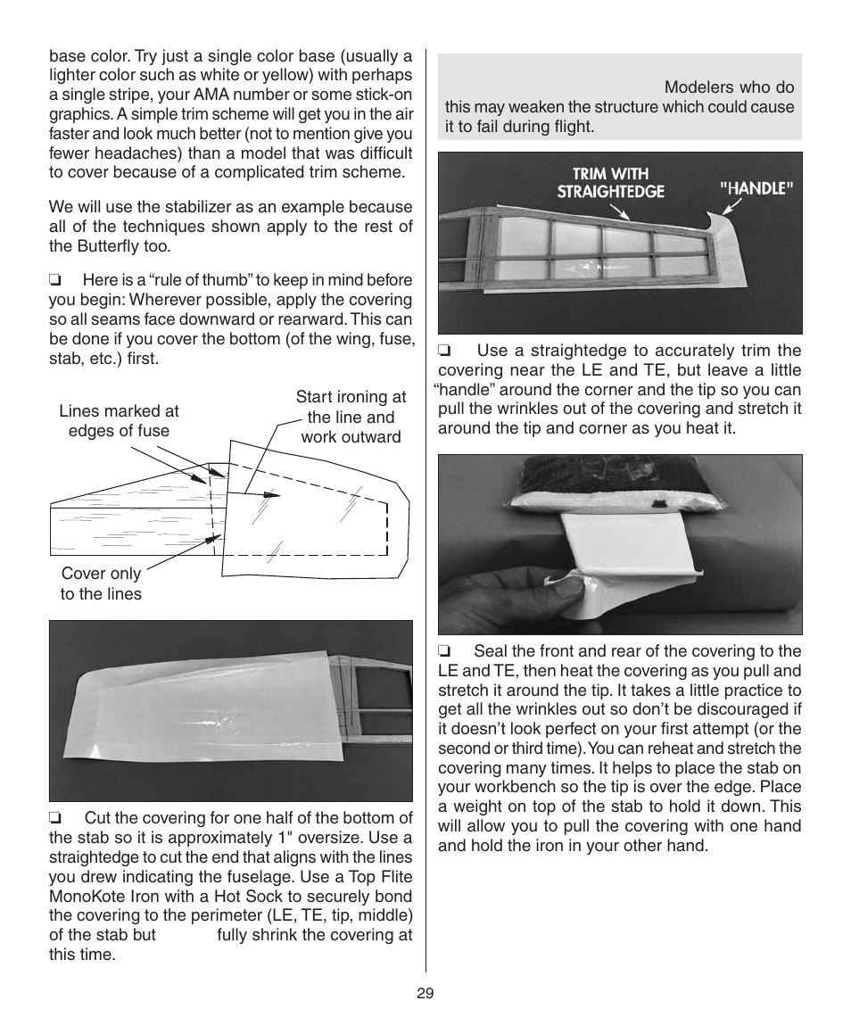 Dynaflite GPMA0090 Butterfly User Manual | Page 29 / 40