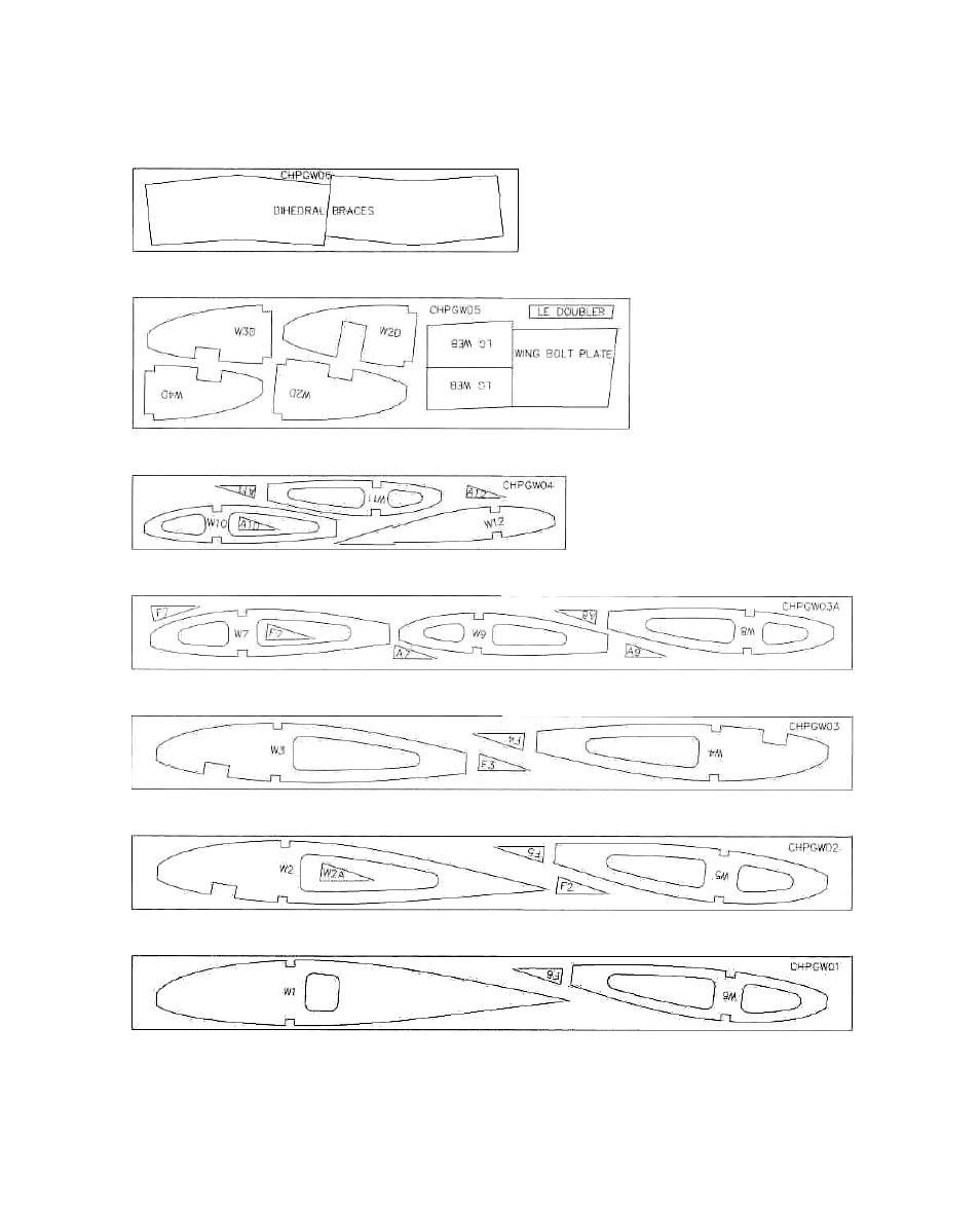 Die-cut pattern | Dynaflite DYFA3040 User Manual | Page 7 / 42