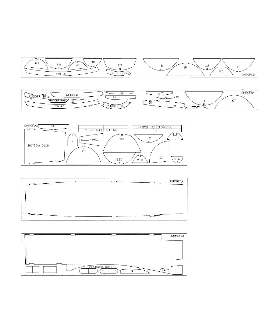 Die-cut pattern | Dynaflite DYFA3040 User Manual | Page 8 / 42