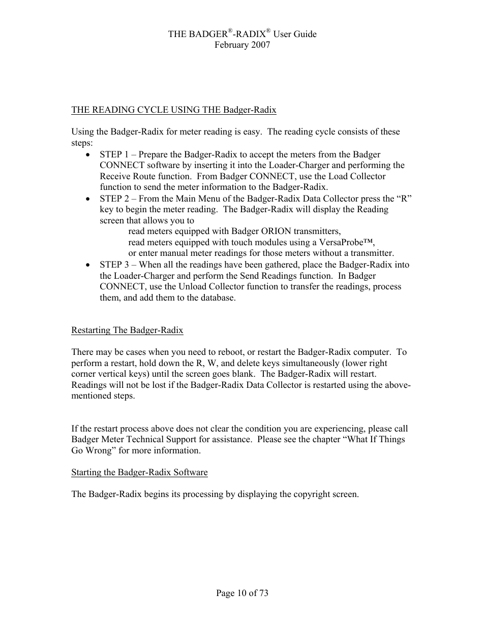 The details – the badger-radix operation | Badger Basket Radix N64944-001 User Manual | Page 11 / 75