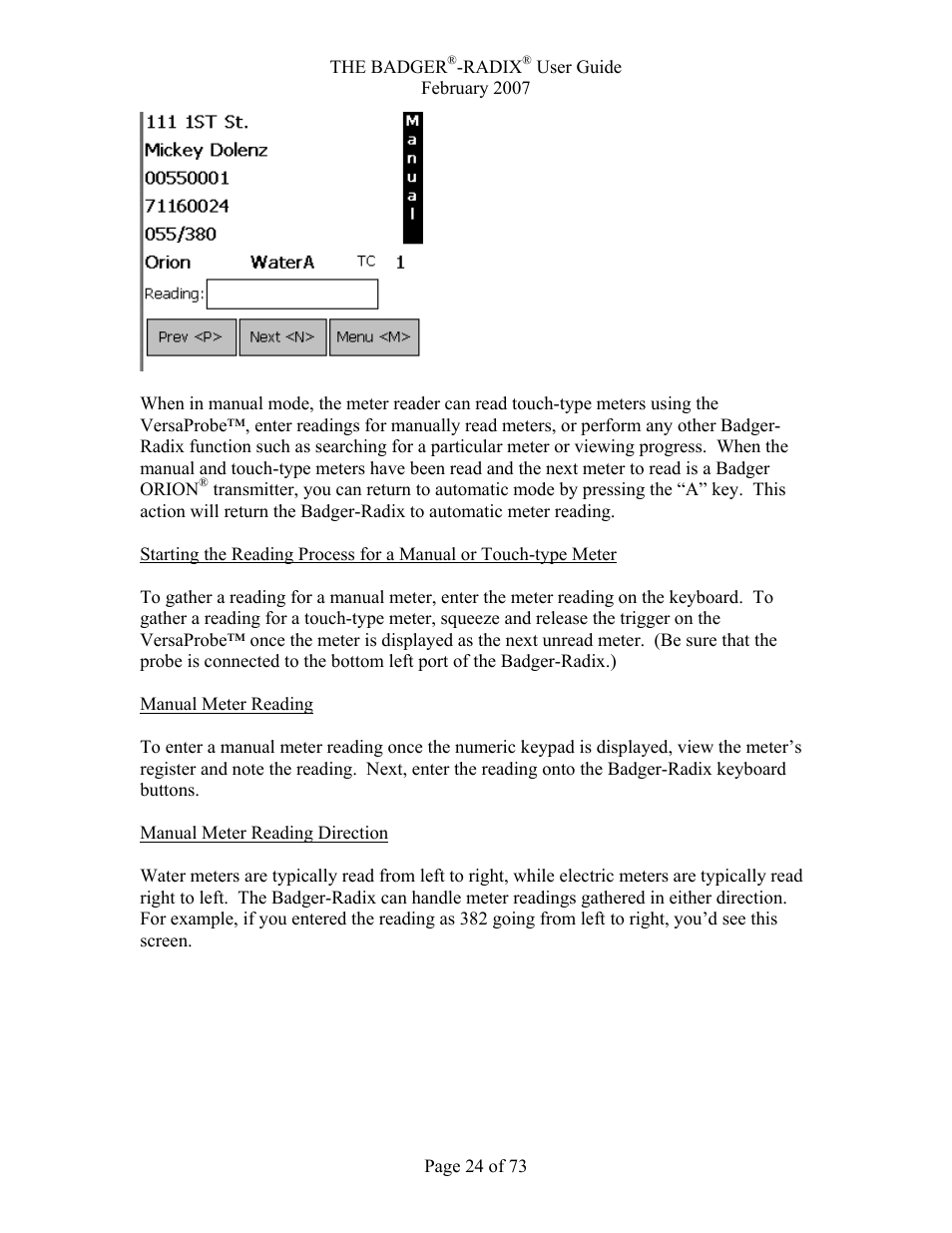 Badger Basket Radix N64944-001 User Manual | Page 25 / 75