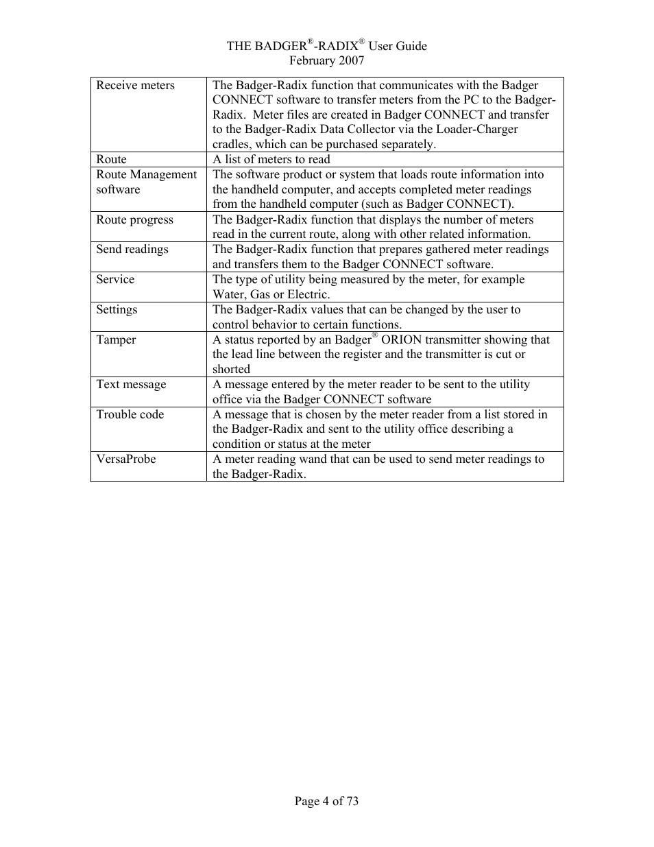 Badger Basket Radix N64944-001 User Manual | Page 5 / 75