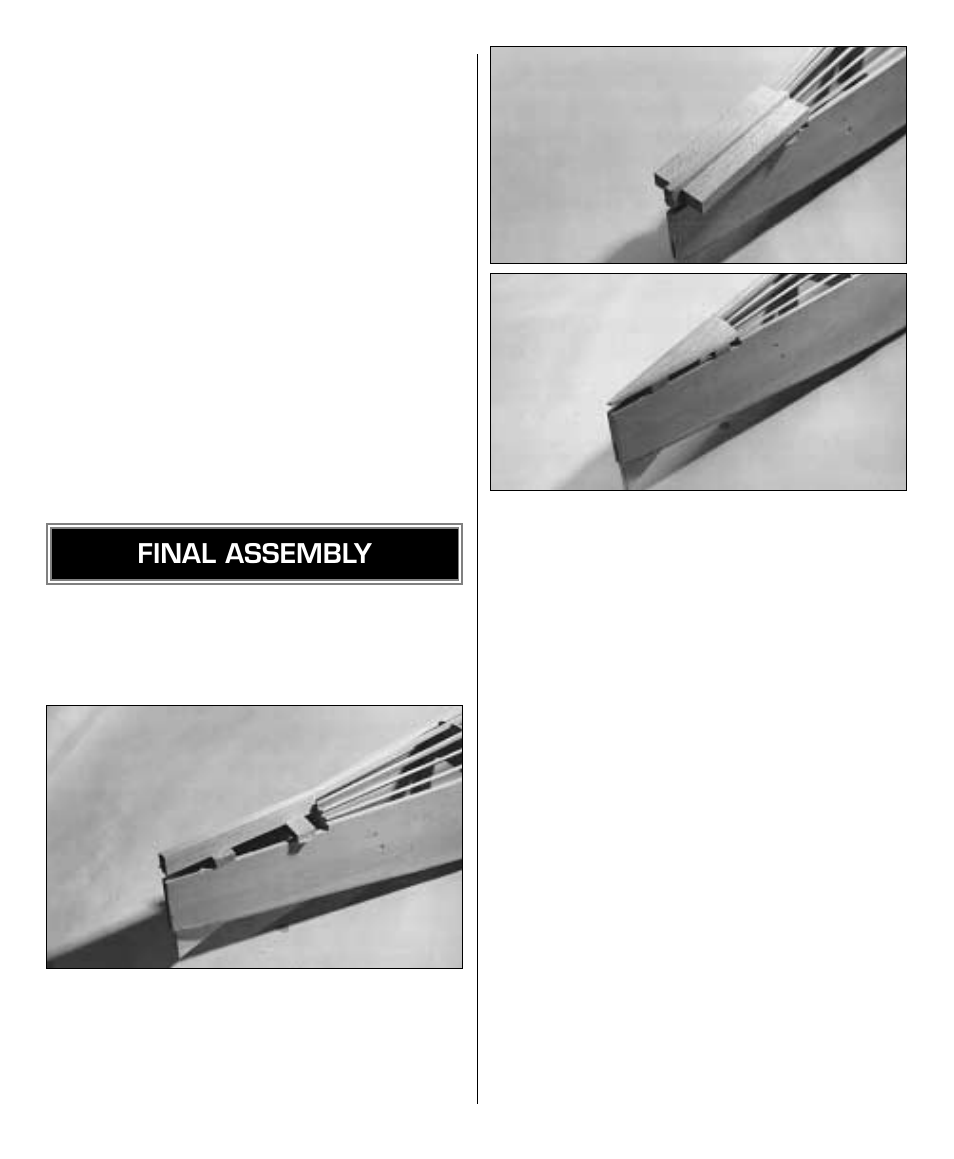 Final assembly | Dynaflite DYFA3030 User Manual | Page 20 / 28