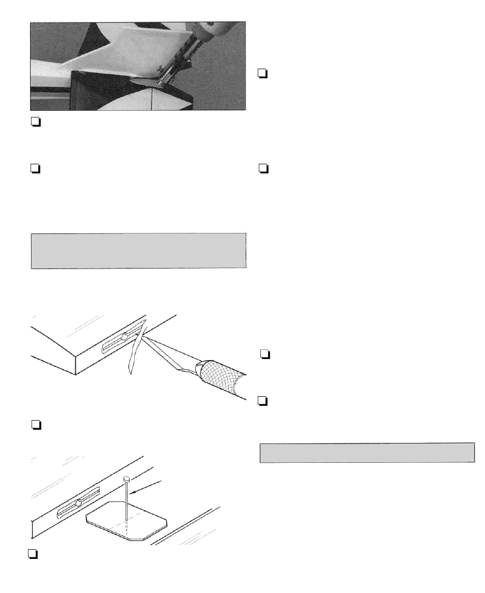 Hinge the control surfaces, Fuelproofing | Dynaflite DYFA1009 User Manual | Page 35 / 44