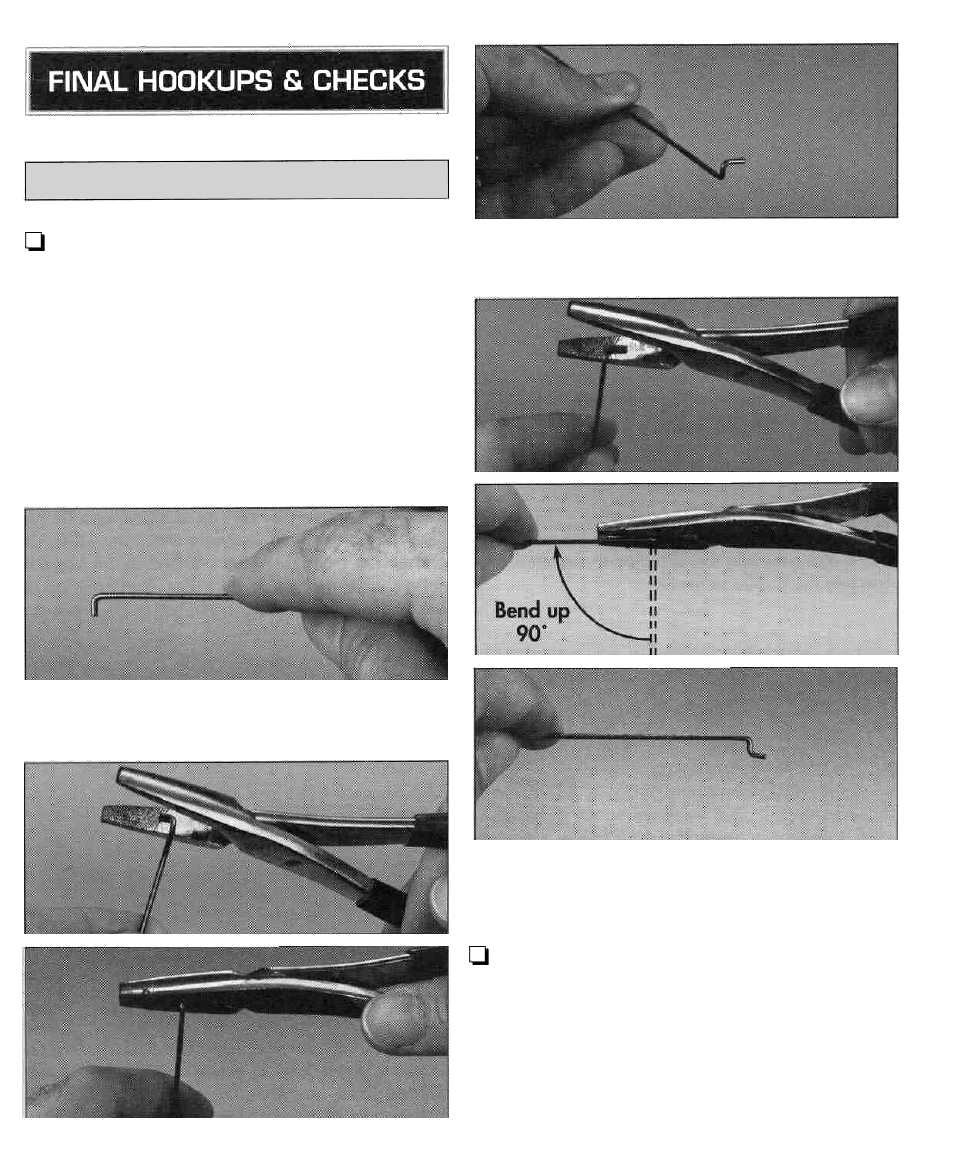 Connect the servos | Dynaflite DYFA1009 User Manual | Page 36 / 44