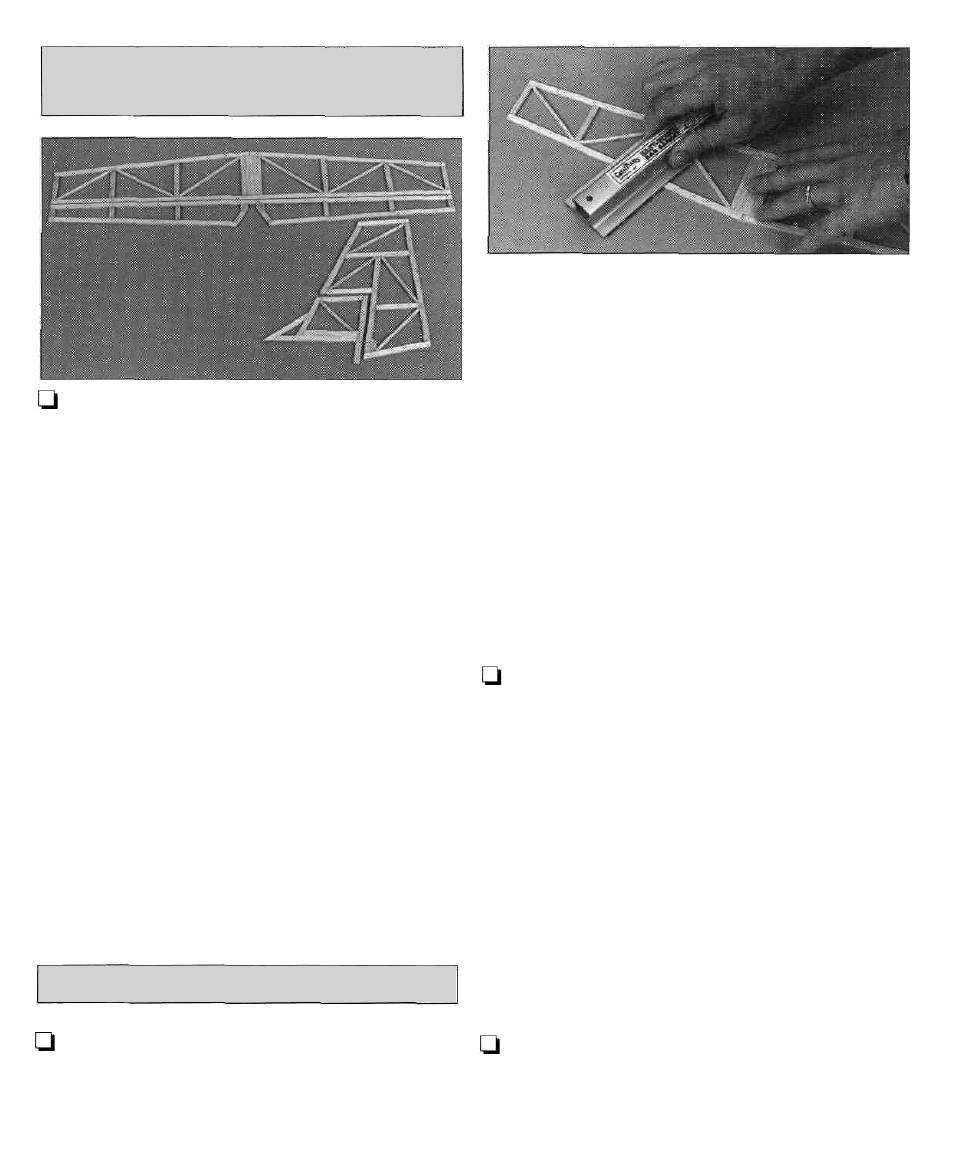 Build the fin, stabilizer & elevator, Finish the tail surfaces | Dynaflite DYFA1009 User Manual | Page 9 / 44