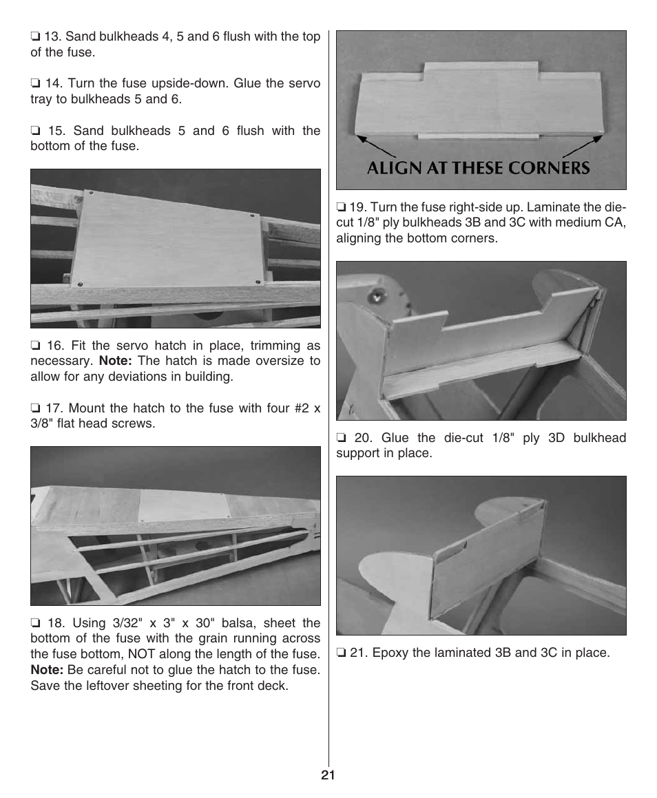 Dynaflite GPMA0510 Super Decathlon User Manual | Page 21 / 36