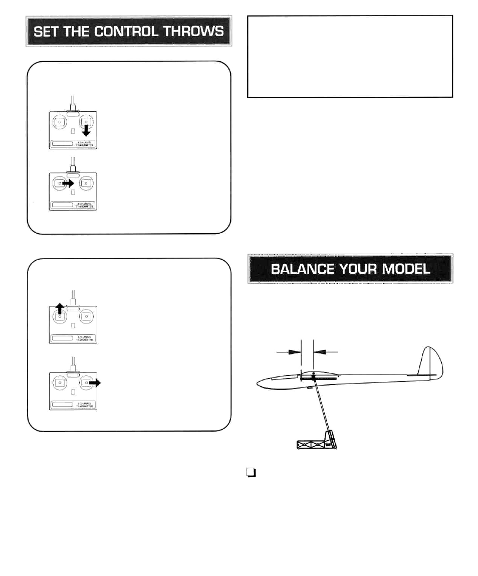 Channel radio set-up | Dynaflite DYFA3901 User Manual | Page 27 / 29